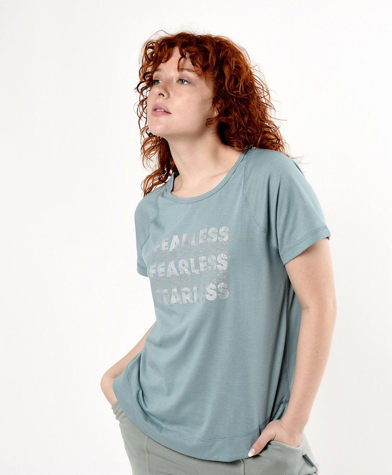 Polera deportiva mujer fearless Polera deportiva mujer fearless