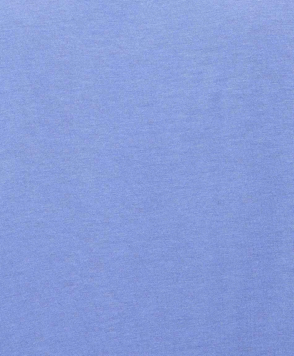 Polera hombre doble estampado royal blue