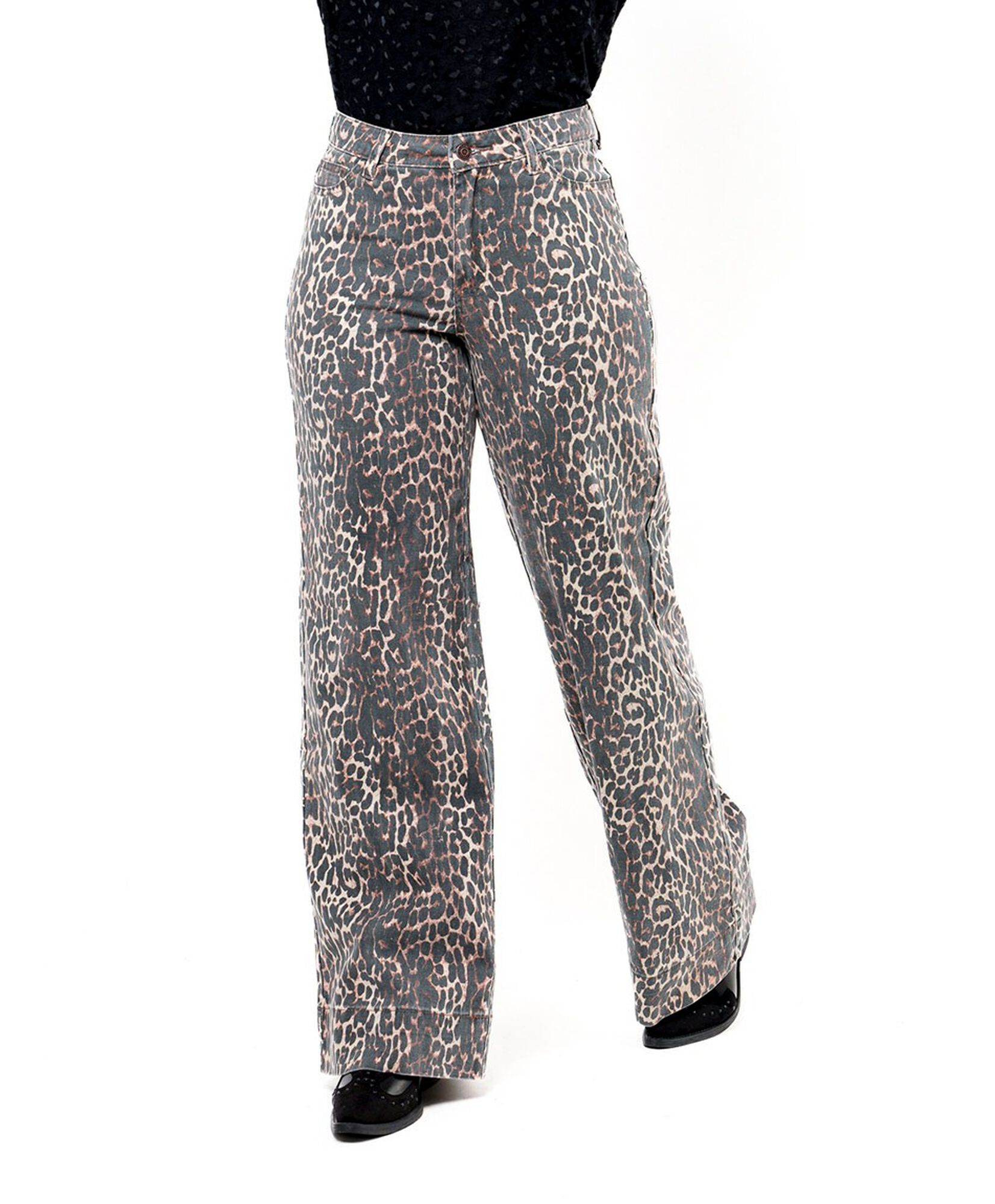 Jeans mujer animal print leopardo Jeans mujer animal print leopardo