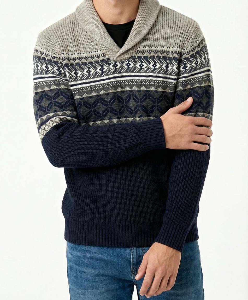 Sweater hombre estilo r&uacute;stico