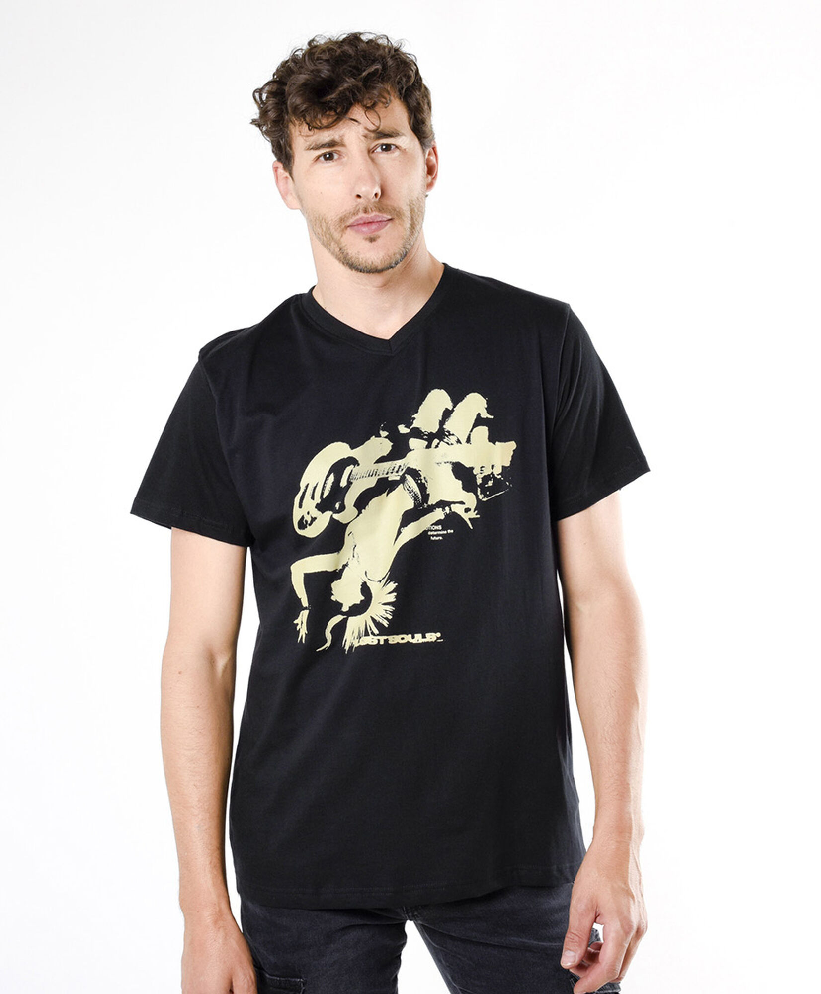 Polera hombre guitarrista Polera hombre guitarrista