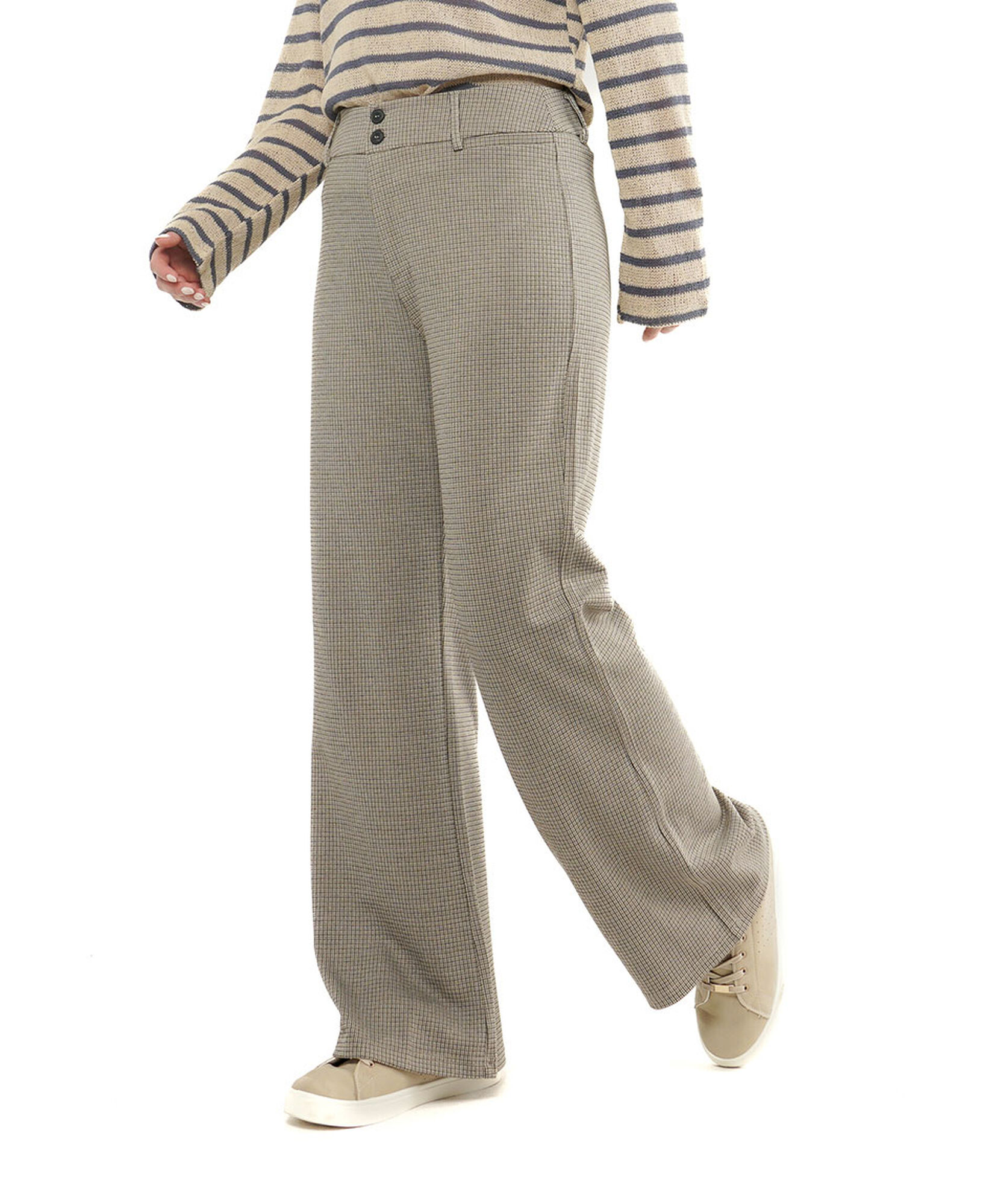 Pantalón mujer cuadrille wide Pantalón mujer cuadrille wide