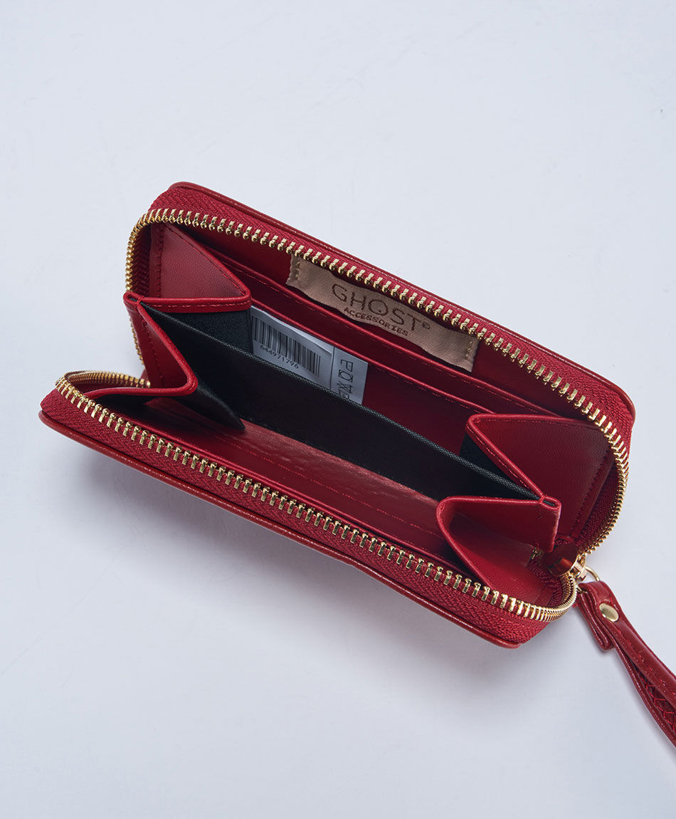 Tarjetero mujer ghost red