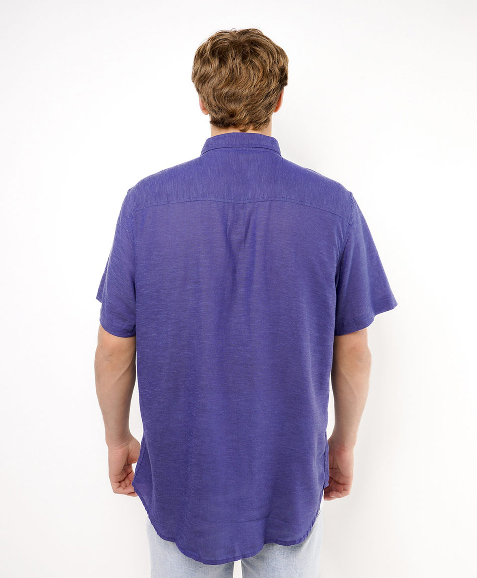 Camisa hombre básica manga corta Camisa hombre básica manga corta