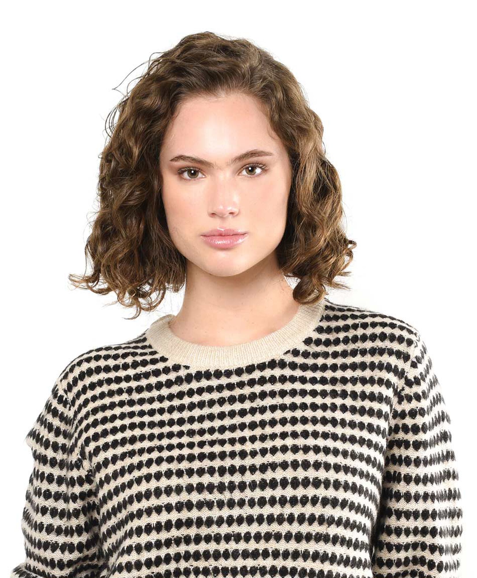 Sweater mujer mini puntos bicolor Sweater mujer mini puntos bicolor