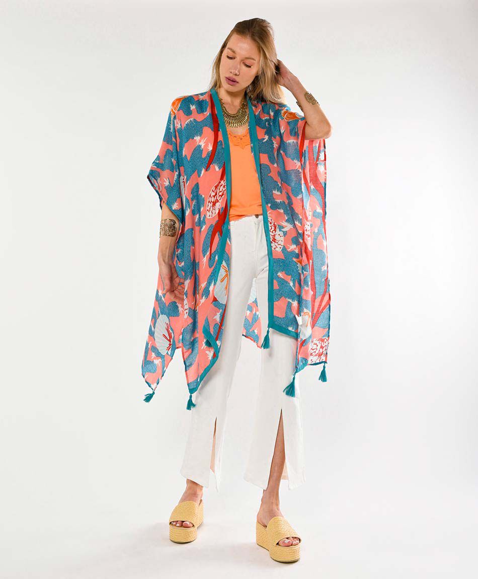 Poncho marino