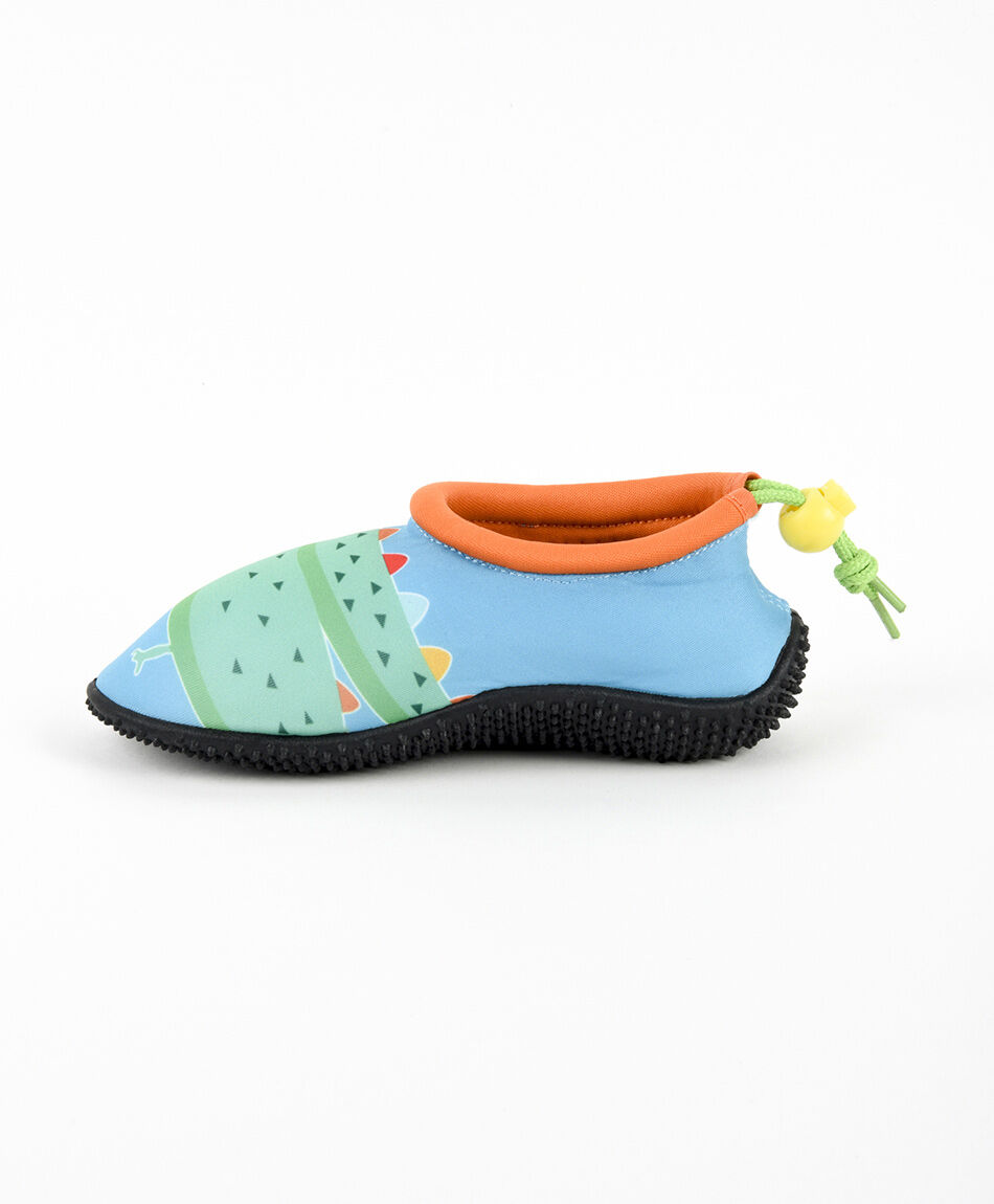 Zapato de agua beb&eacute; estampado cocodrilo