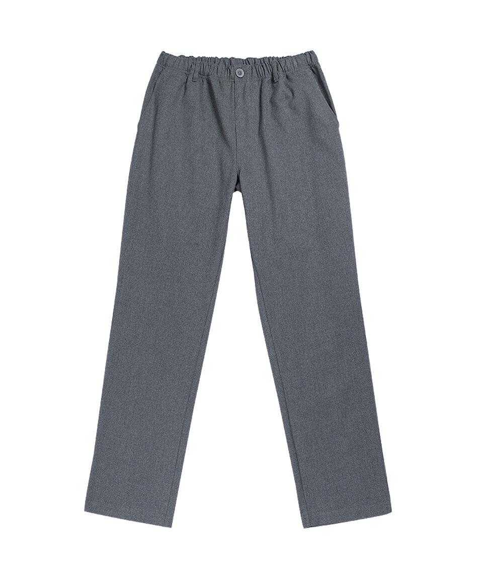 Pantal&oacute;n escolar clasico gris