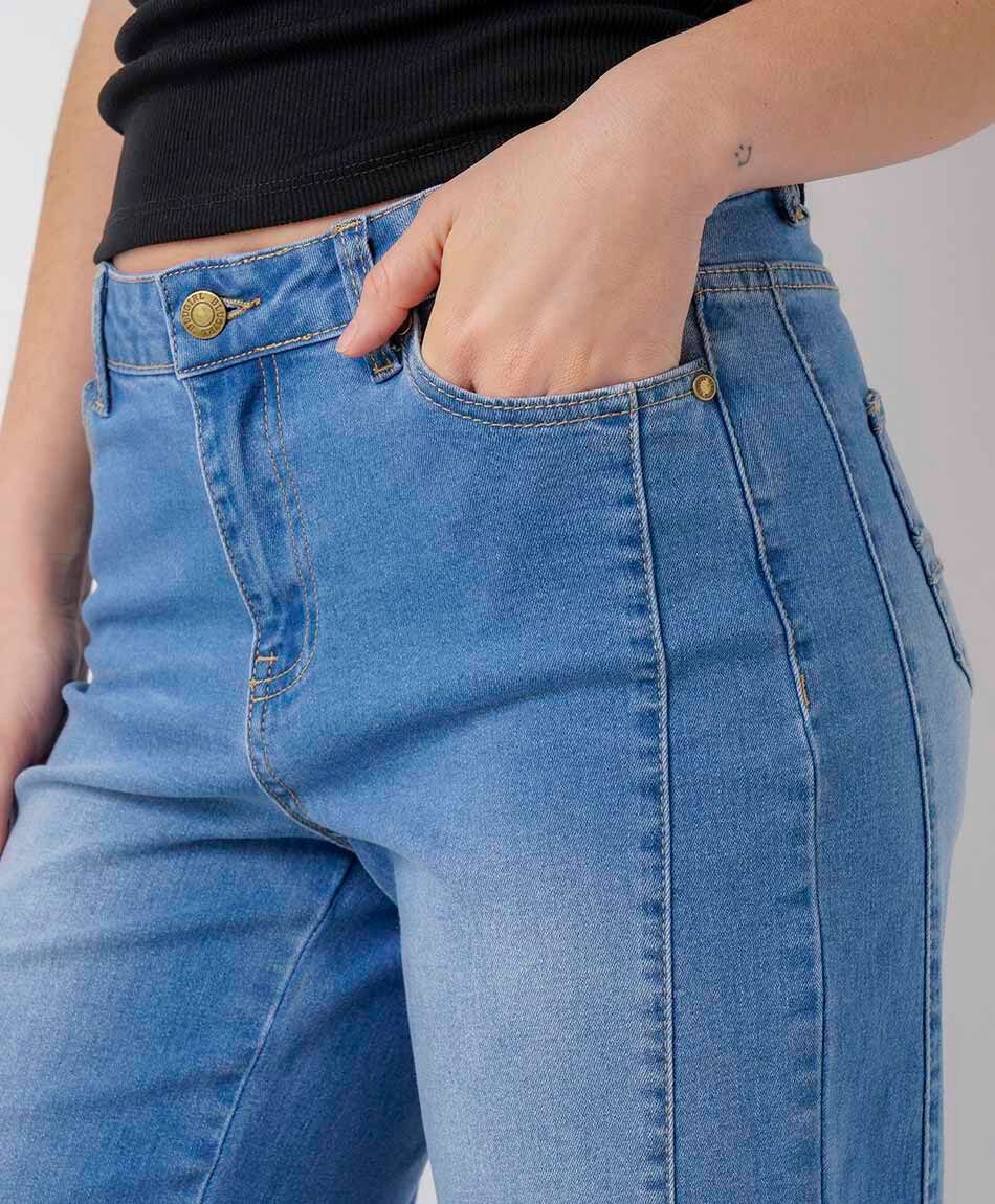 Jeans mujer wide leg cortes