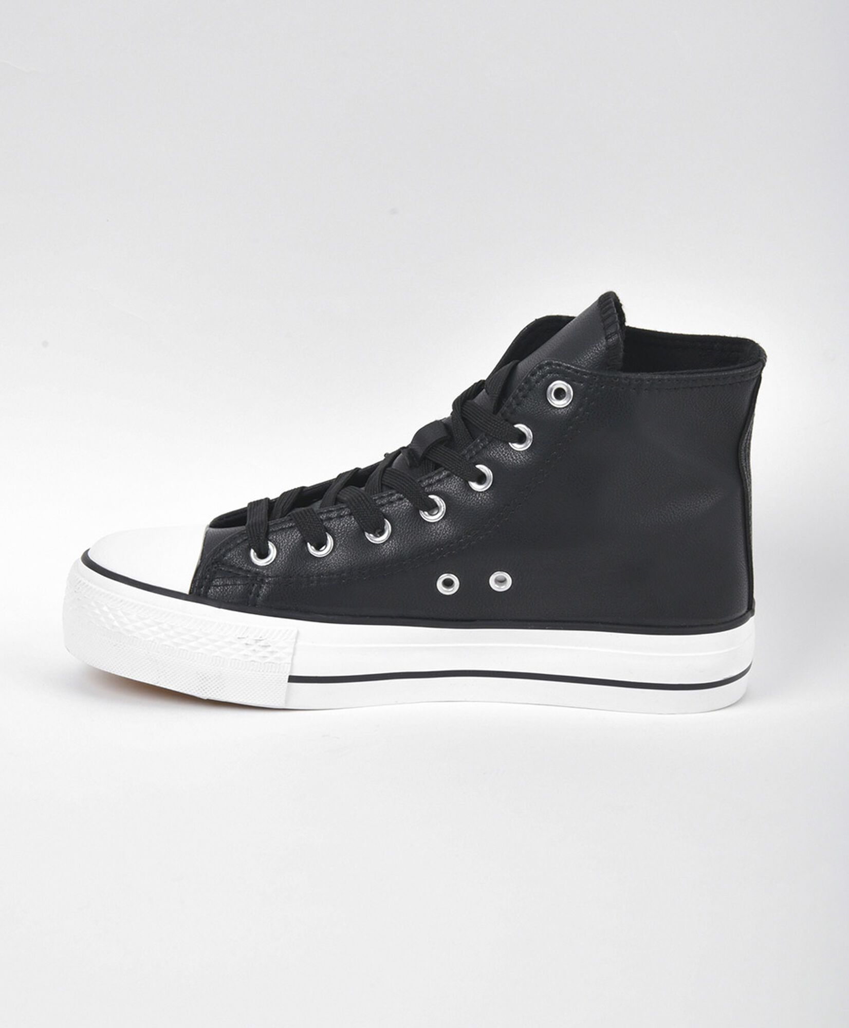 Zapatilla mujer black caña alta Zapatilla mujer black caña alta