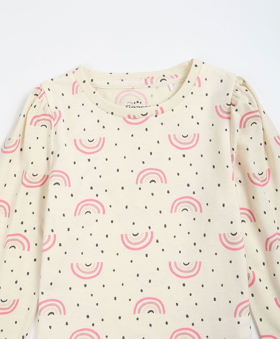 Polera beb&eacute; arco&iacute;ris day