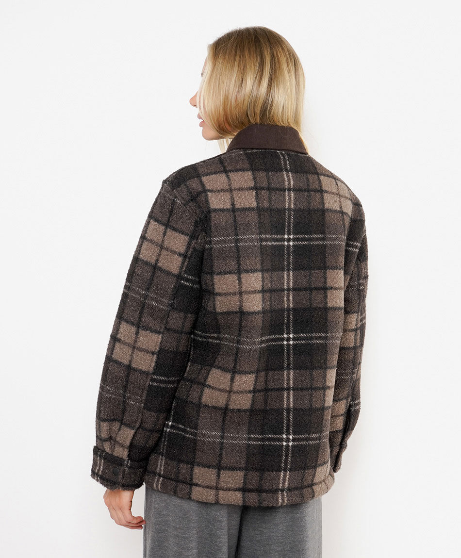 Chaqueta mujer escoc&eacute;s