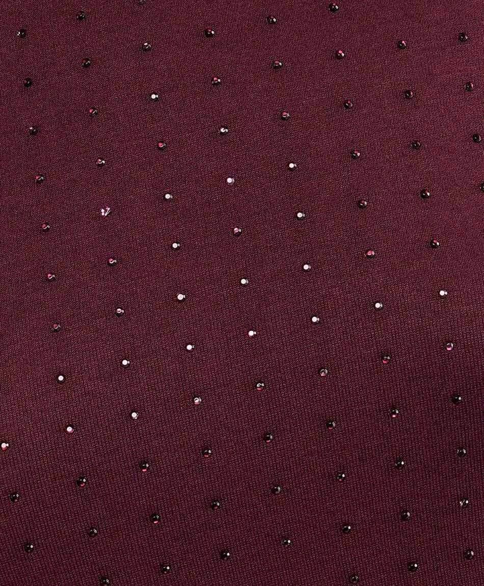 Polera mujer brillos frontales