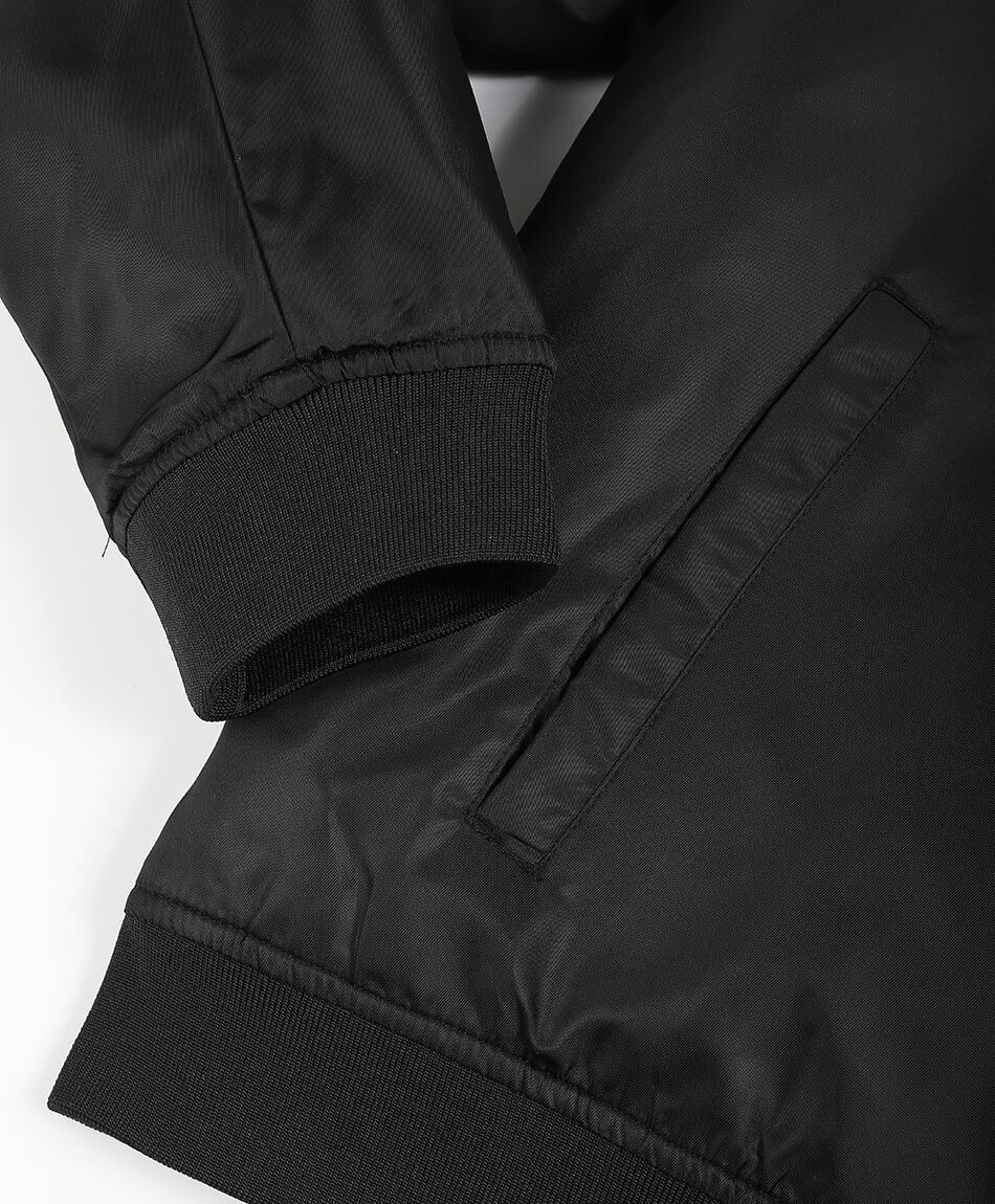 Chaqueta hombre bomber lisa