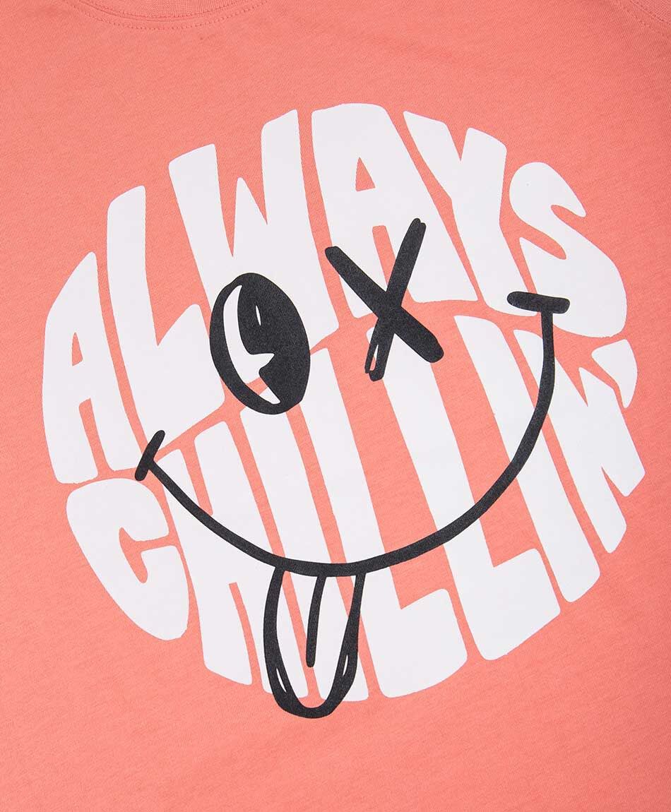 Polera ni&ntilde;o chilling sin mangas