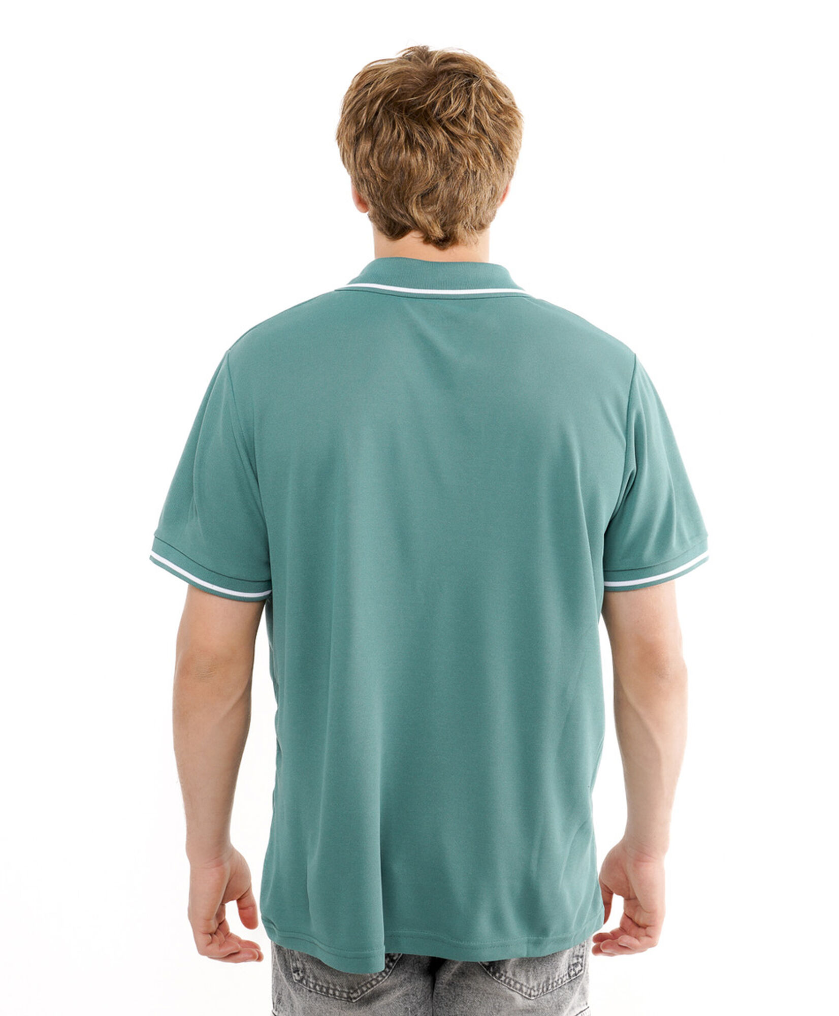 Polera hombre dry fit polo líneas Polera hombre dry fit polo líneas