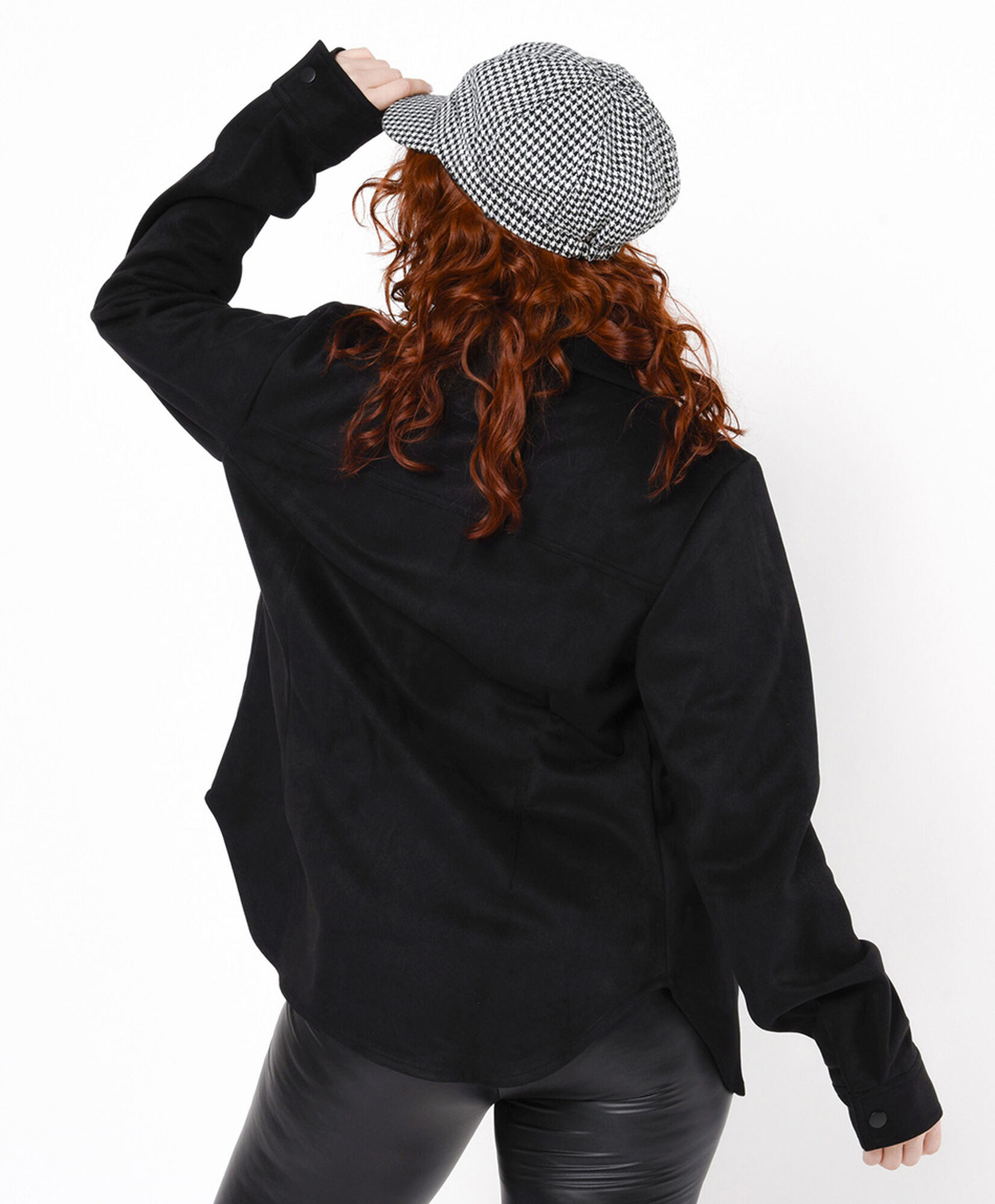 Chaqueta mujer gamuza botones Chaqueta mujer gamuza botones