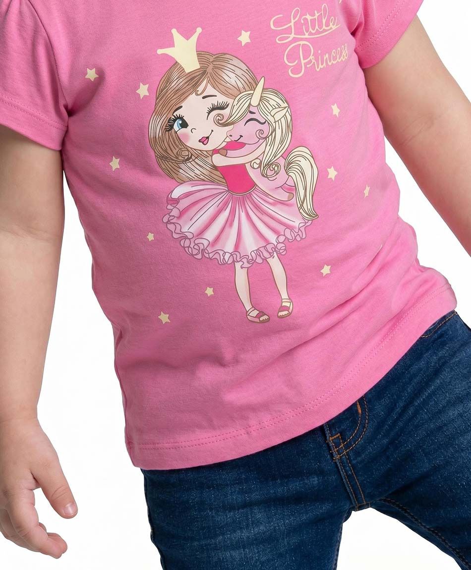 Polera beb&eacute; little princess