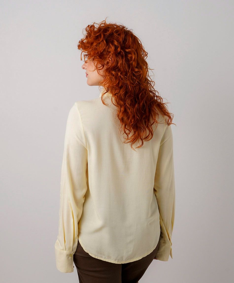 Blusa mujer amarilla