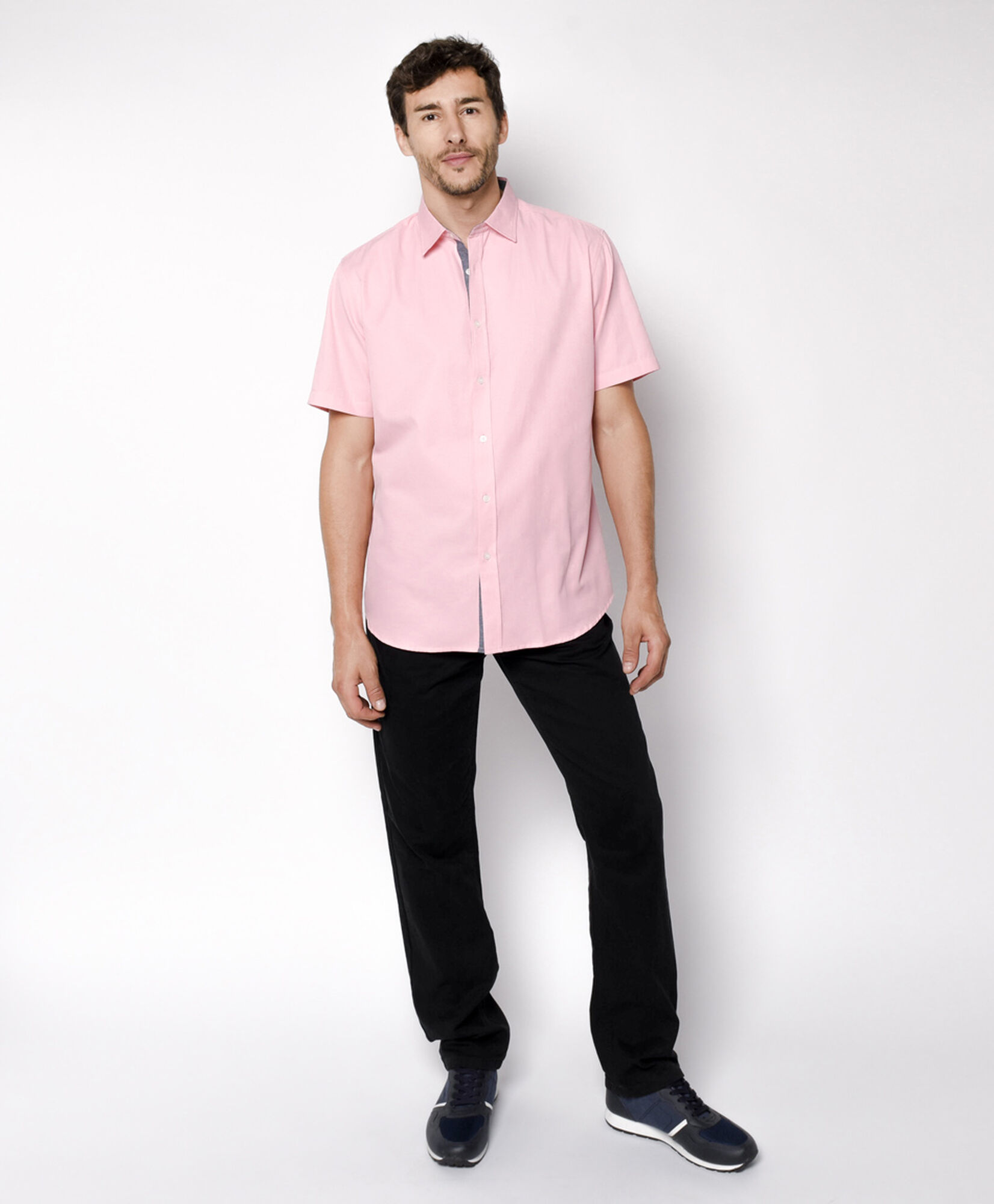 Camisa hombre rosada Camisa hombre rosada