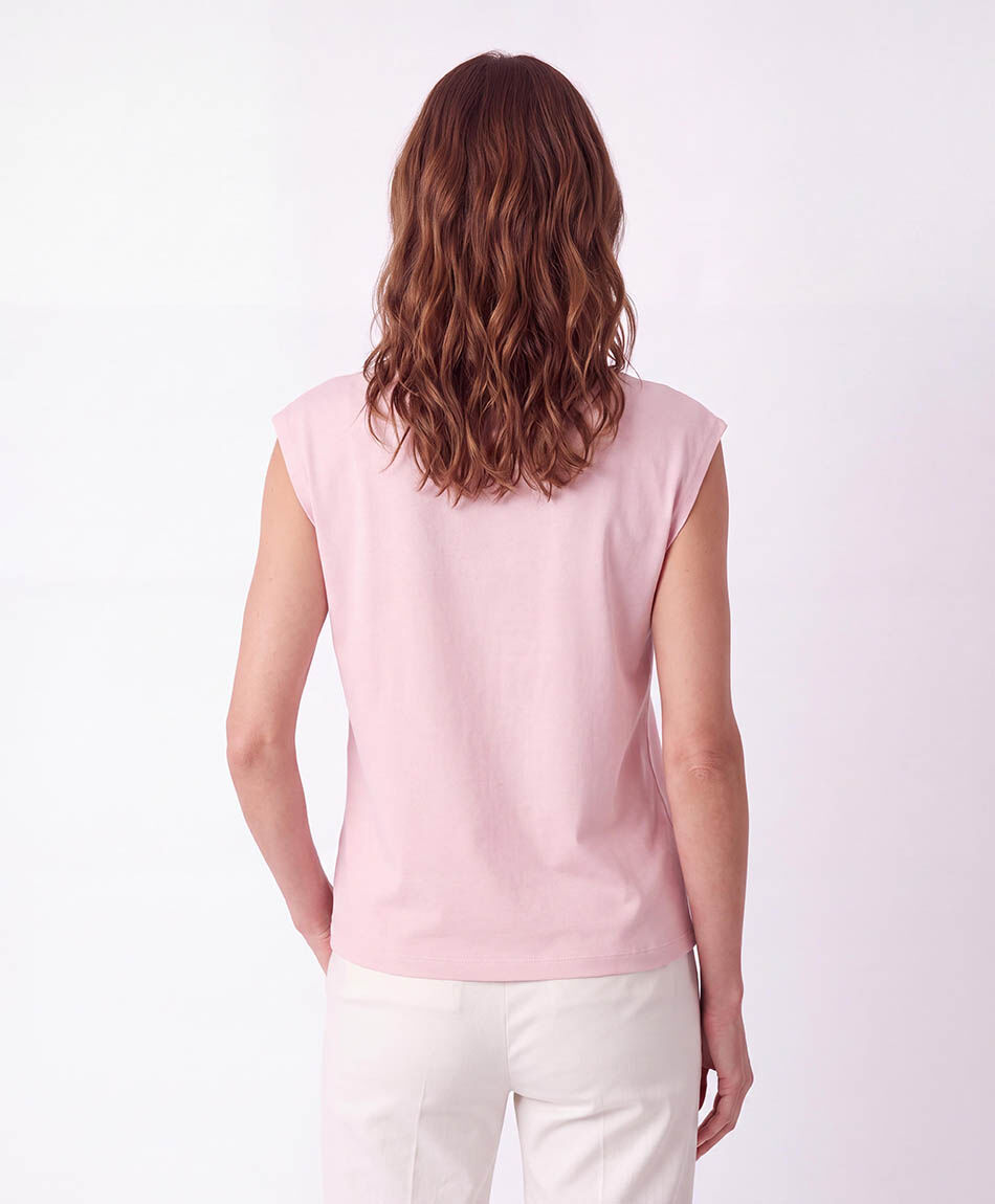 Polera mujer pastel