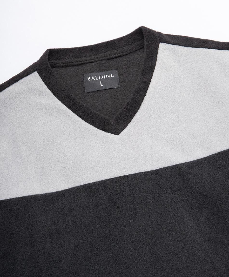 Pijama hombre polar gris