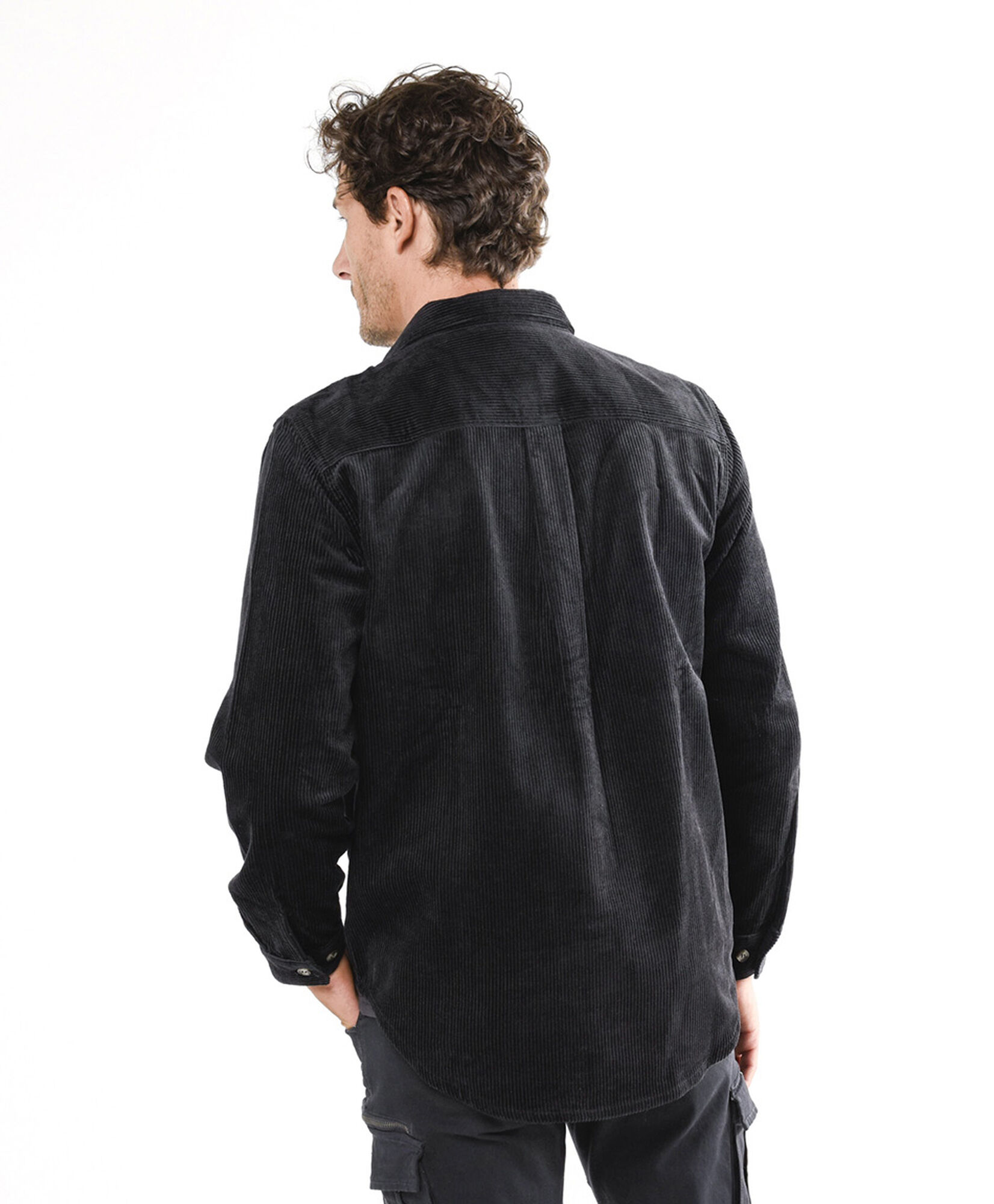 Chaqueta hombre corderoy negra Chaqueta hombre corderoy negra