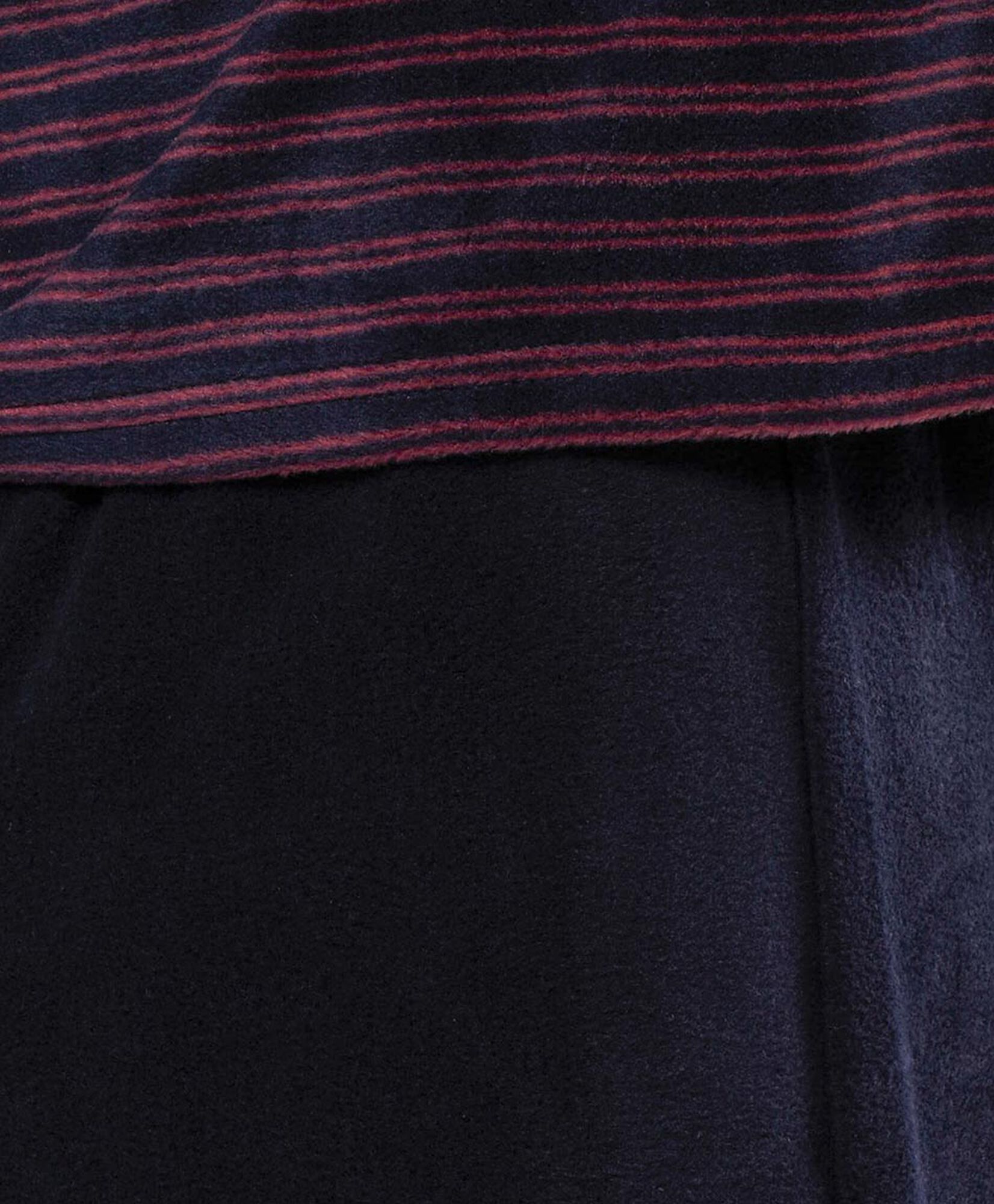 Pijama hombre polar líneas 2 piezas Pijama hombre polar líneas 2 piezas