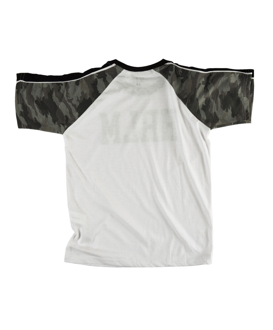 Polera manga corta cuello redondo