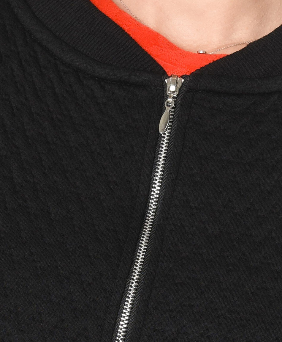 Chaqueta mujer bomber textura