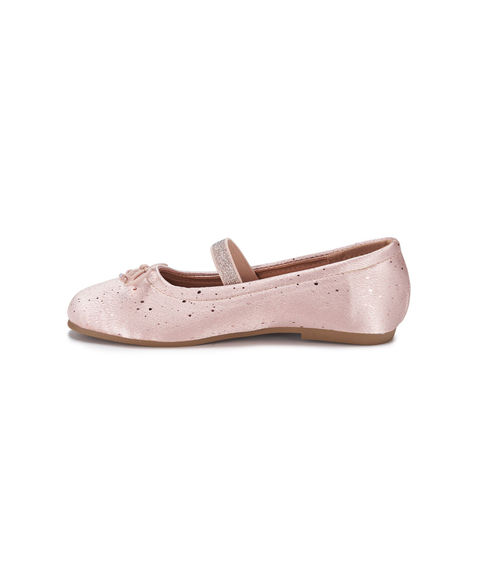 Ballerina infantil (26 a 31) sat&iacute;n pink