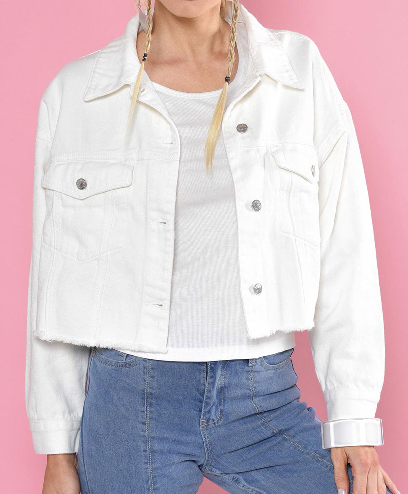 Chaqueta crop Chaqueta crop