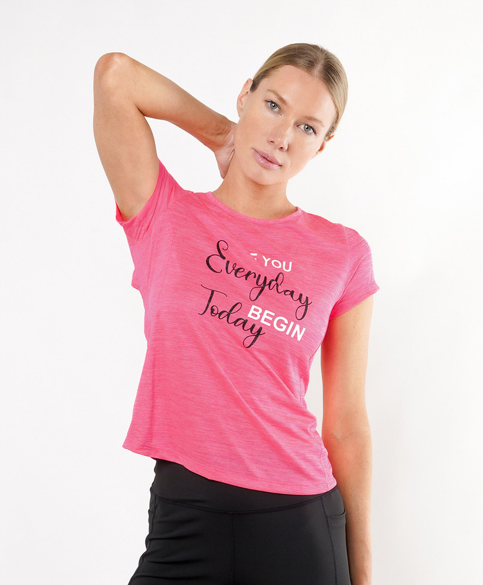 Polera deportiva mujer fucsia Polera deportiva mujer fucsia