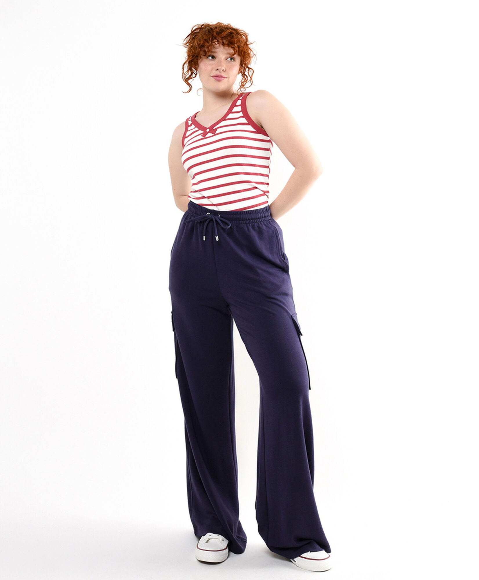 Pantalón mujer cargo wide Pantalón mujer cargo wide