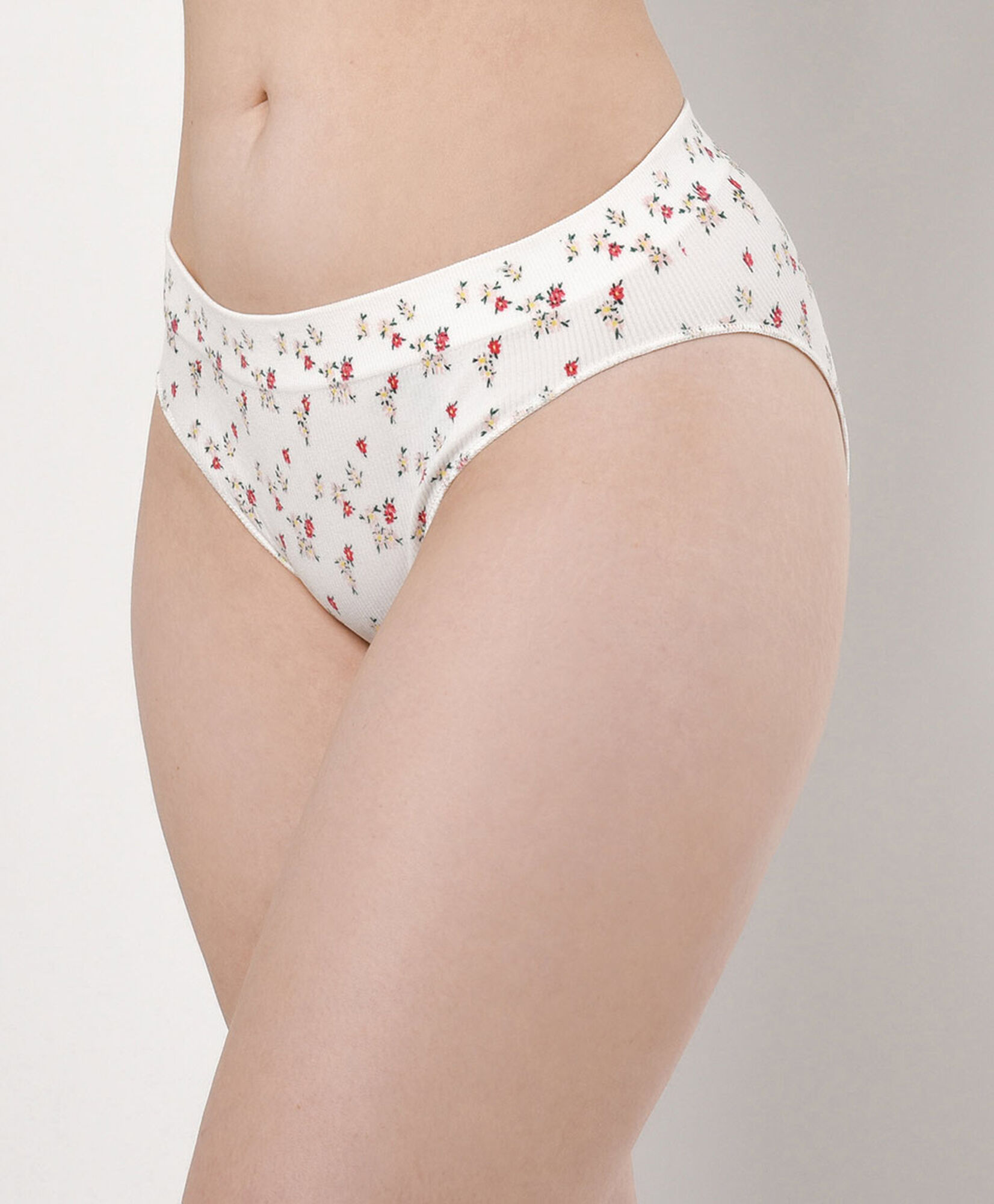 Bikini mujer florcitas acanalado seamless Bikini mujer florcitas acanalado seamless