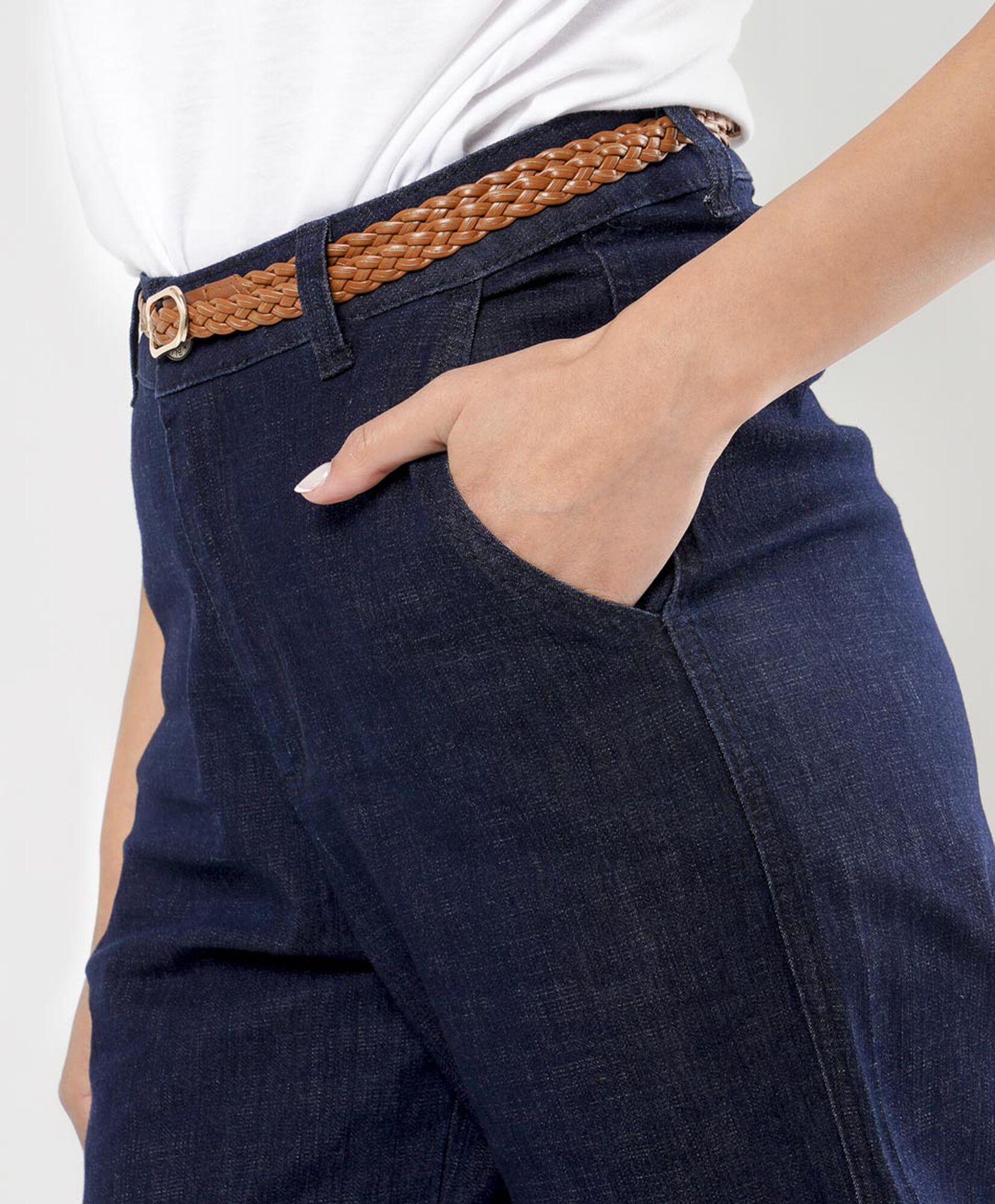 Pantalón mujer light cinturón Pantalón mujer light cinturón