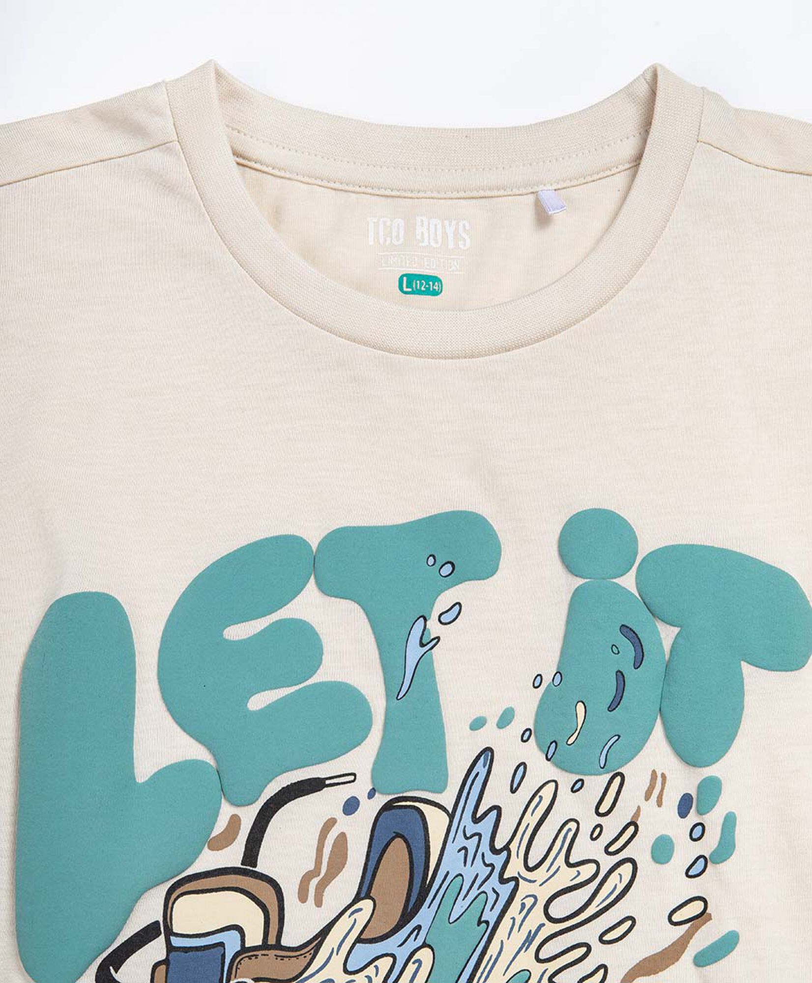 Polera niño let it flow Polera niño let it flow