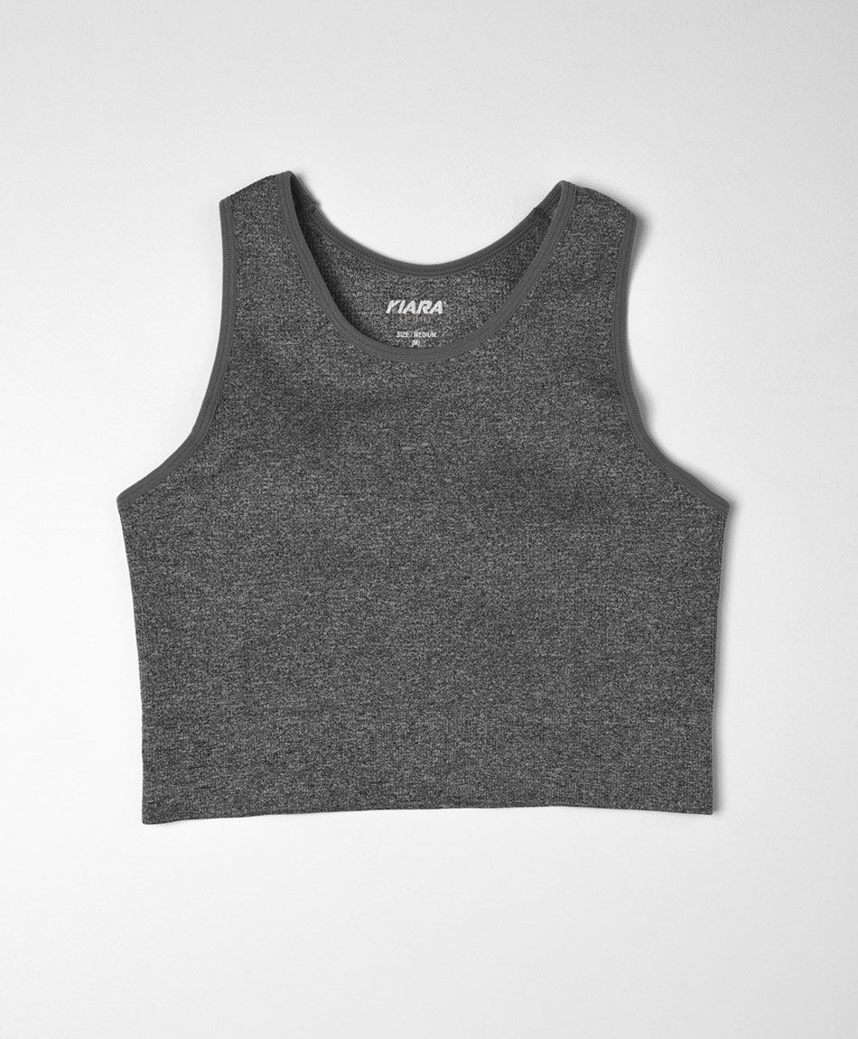 Peto mujer polera melange