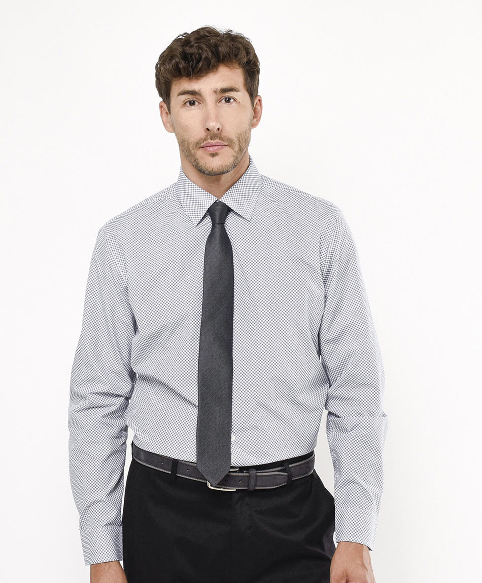 Camisa hombre mini círculos Camisa hombre mini círculos