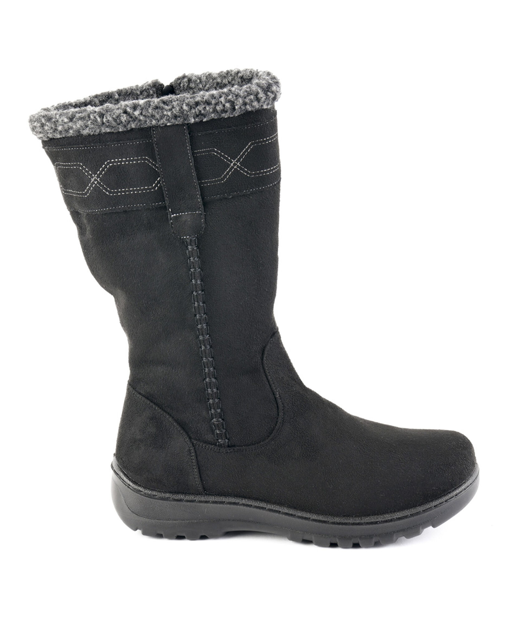 Bota mujer forrada costuras Bota mujer forrada costuras