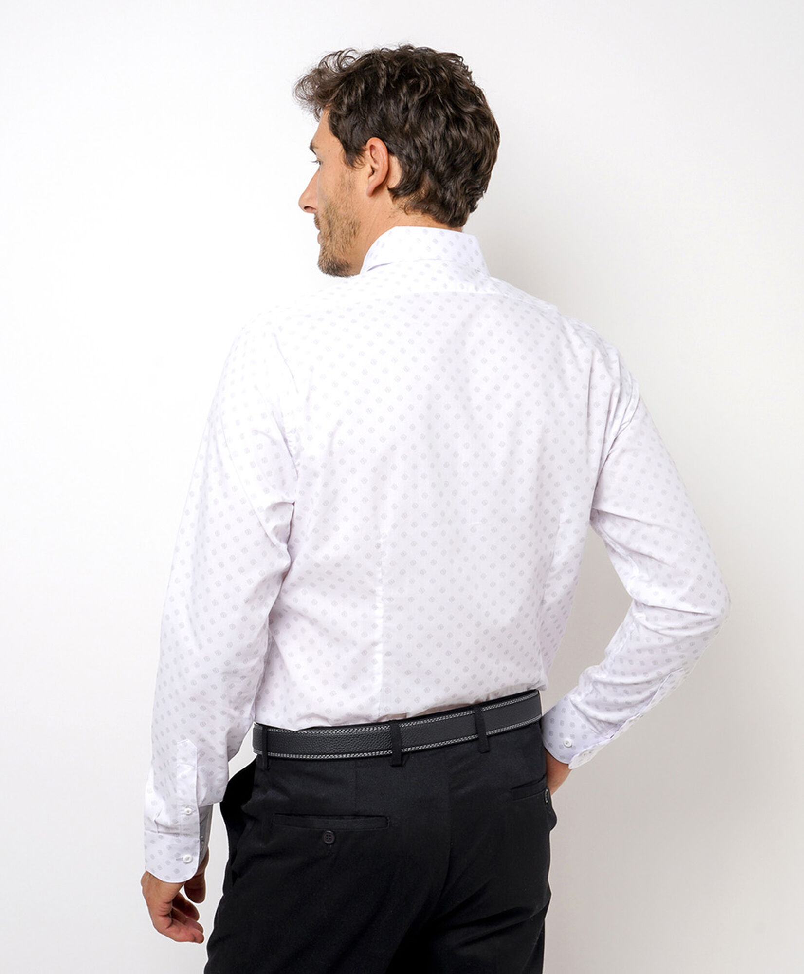 Camisa hombre formal diseño estampado Camisa hombre formal diseño estampado