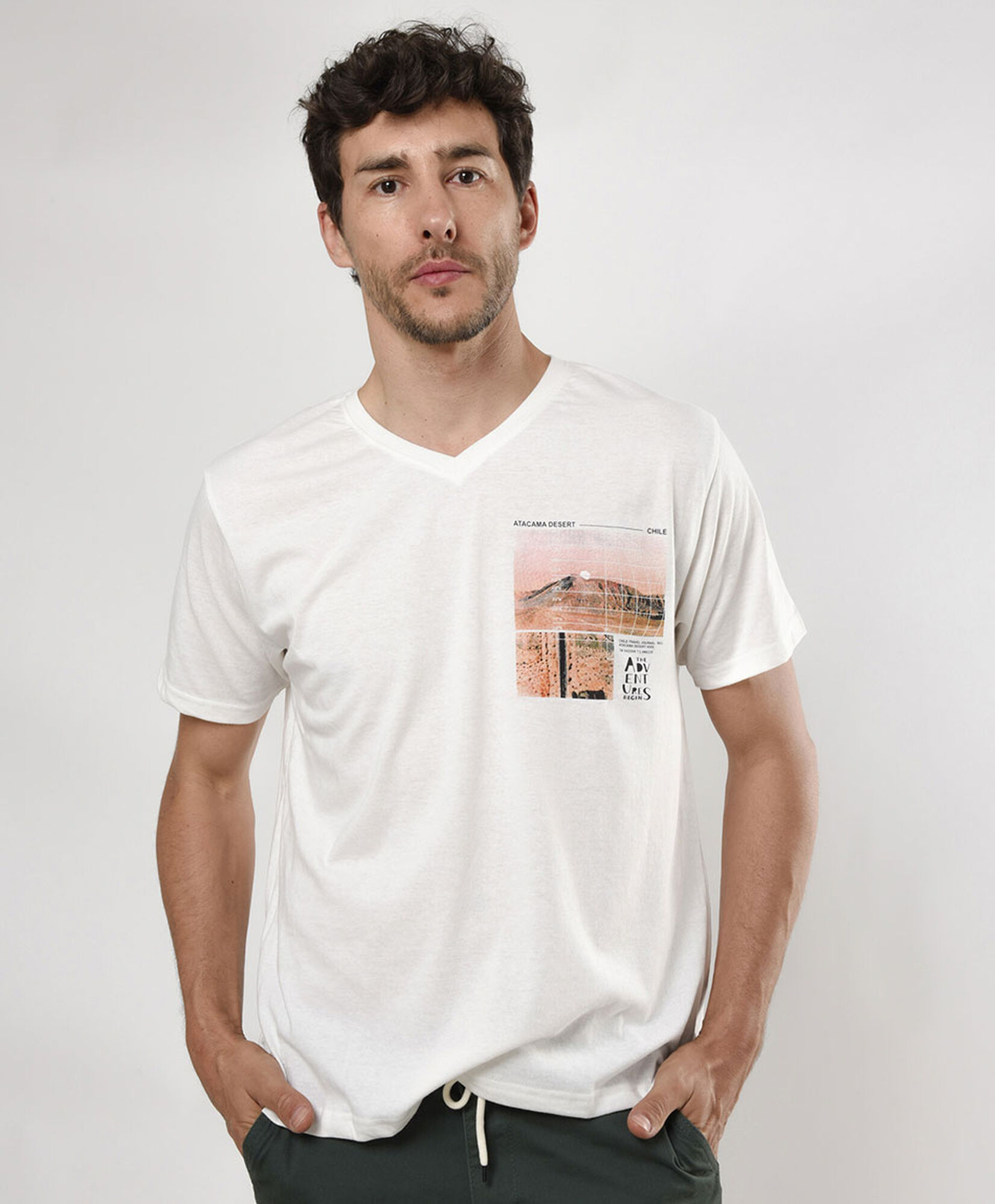 Polera hombre desierto atacama Polera hombre desierto atacama