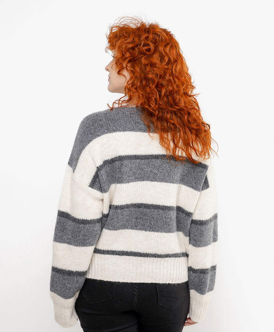 Sweater mujer list rayas