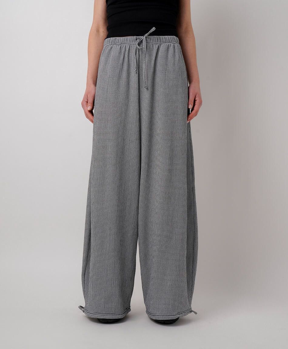 Pantal&oacute;n mujer balloon vichy