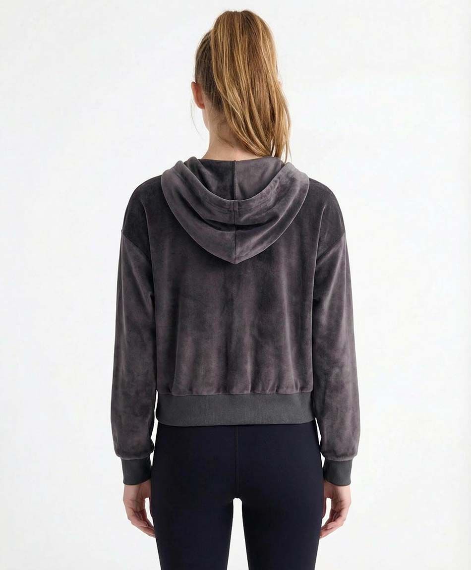 Poler&oacute;n deportivo mujer  hoodie grey