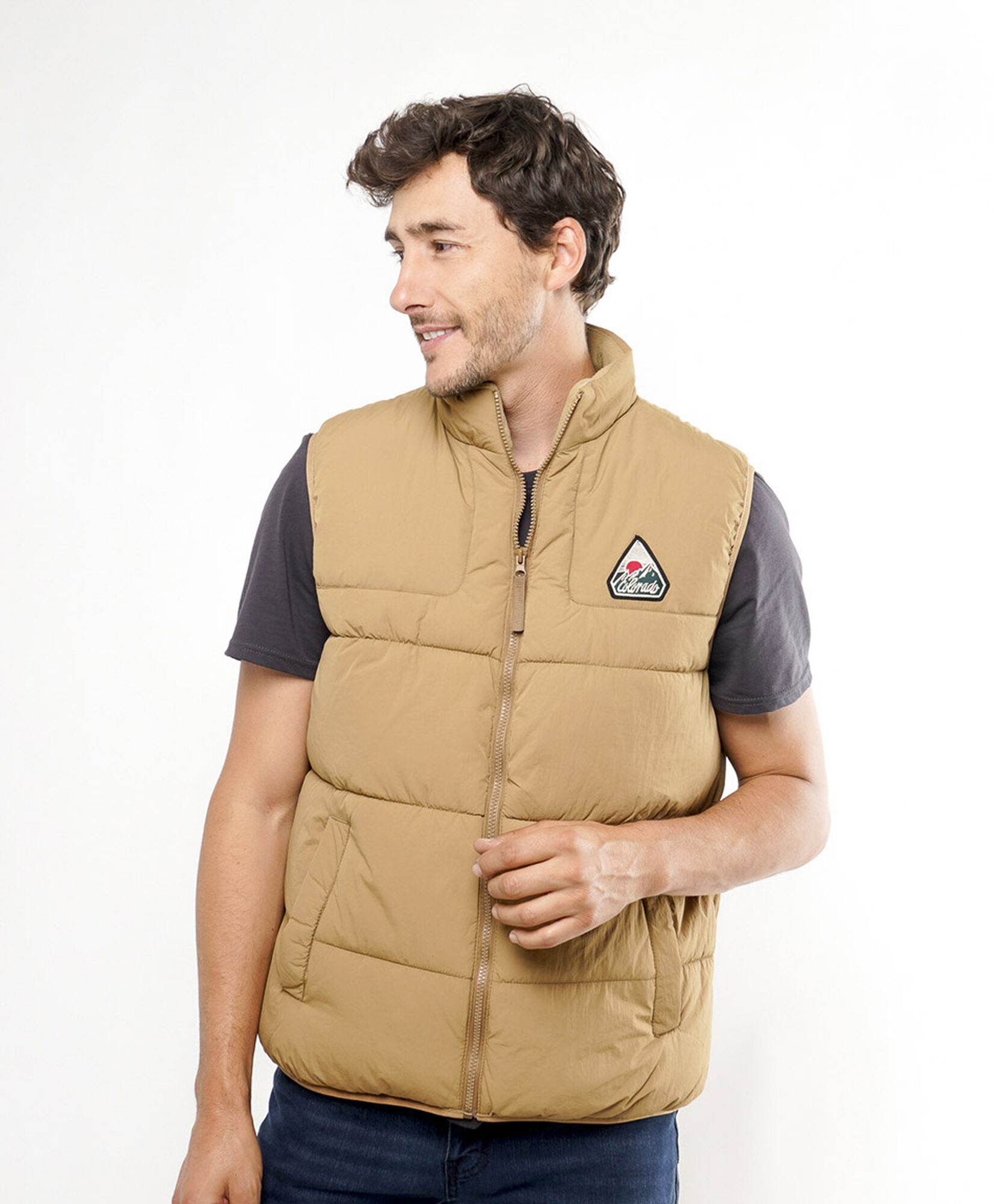 Parka hombre sin mangas logo Parka hombre sin mangas logo