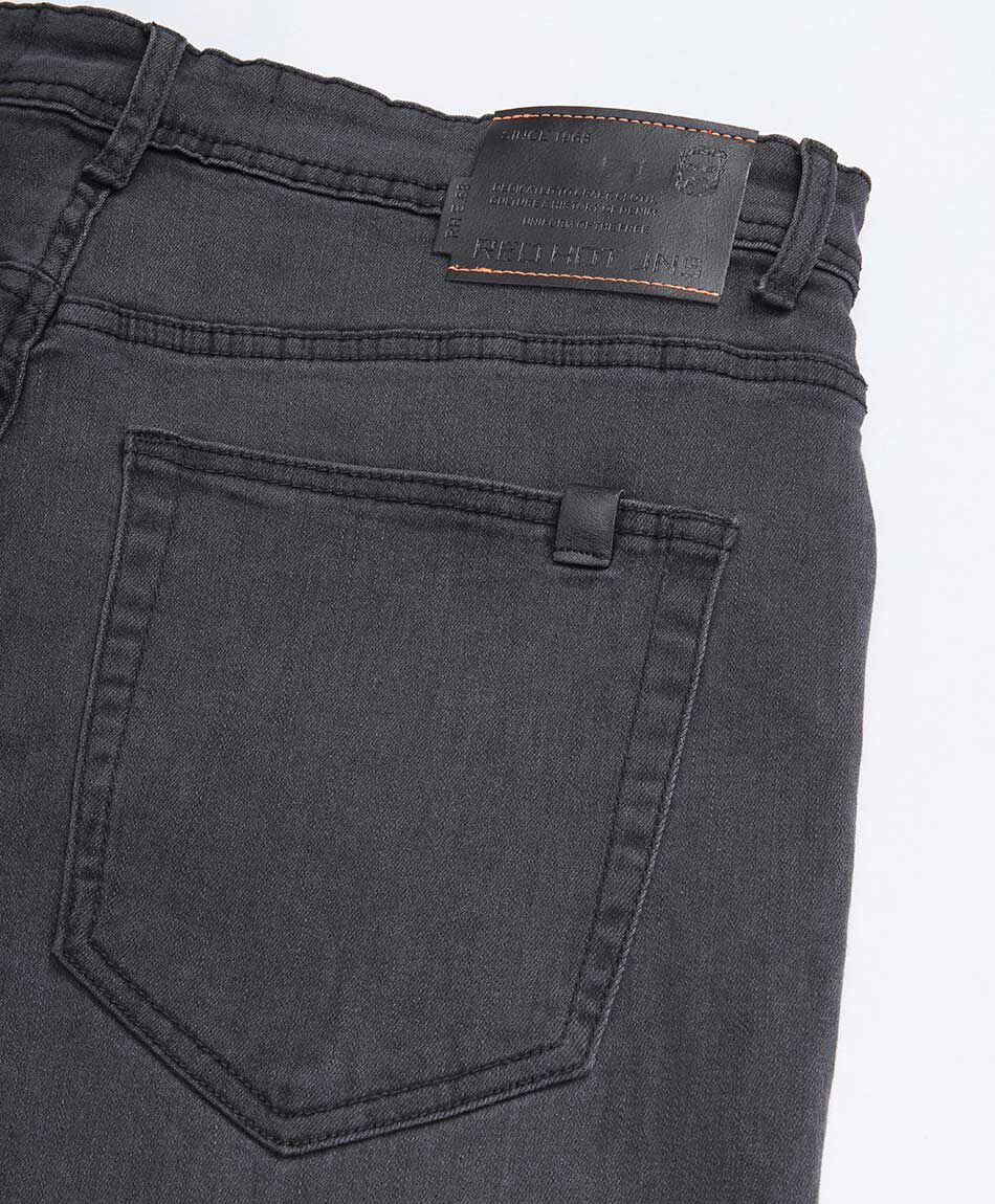 Jeans hombre gris straight
