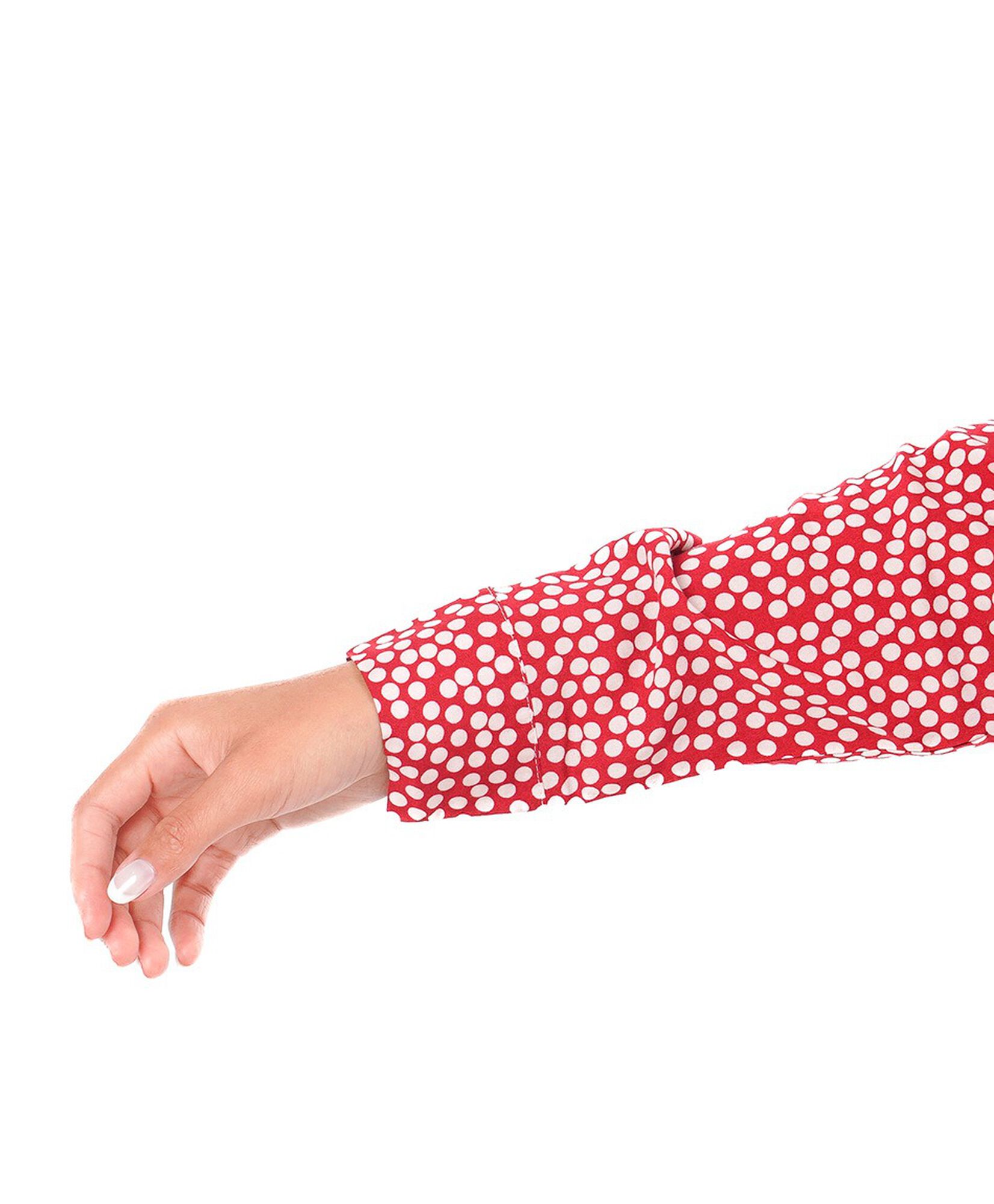 Blusa mujer puntos roja Blusa mujer puntos roja