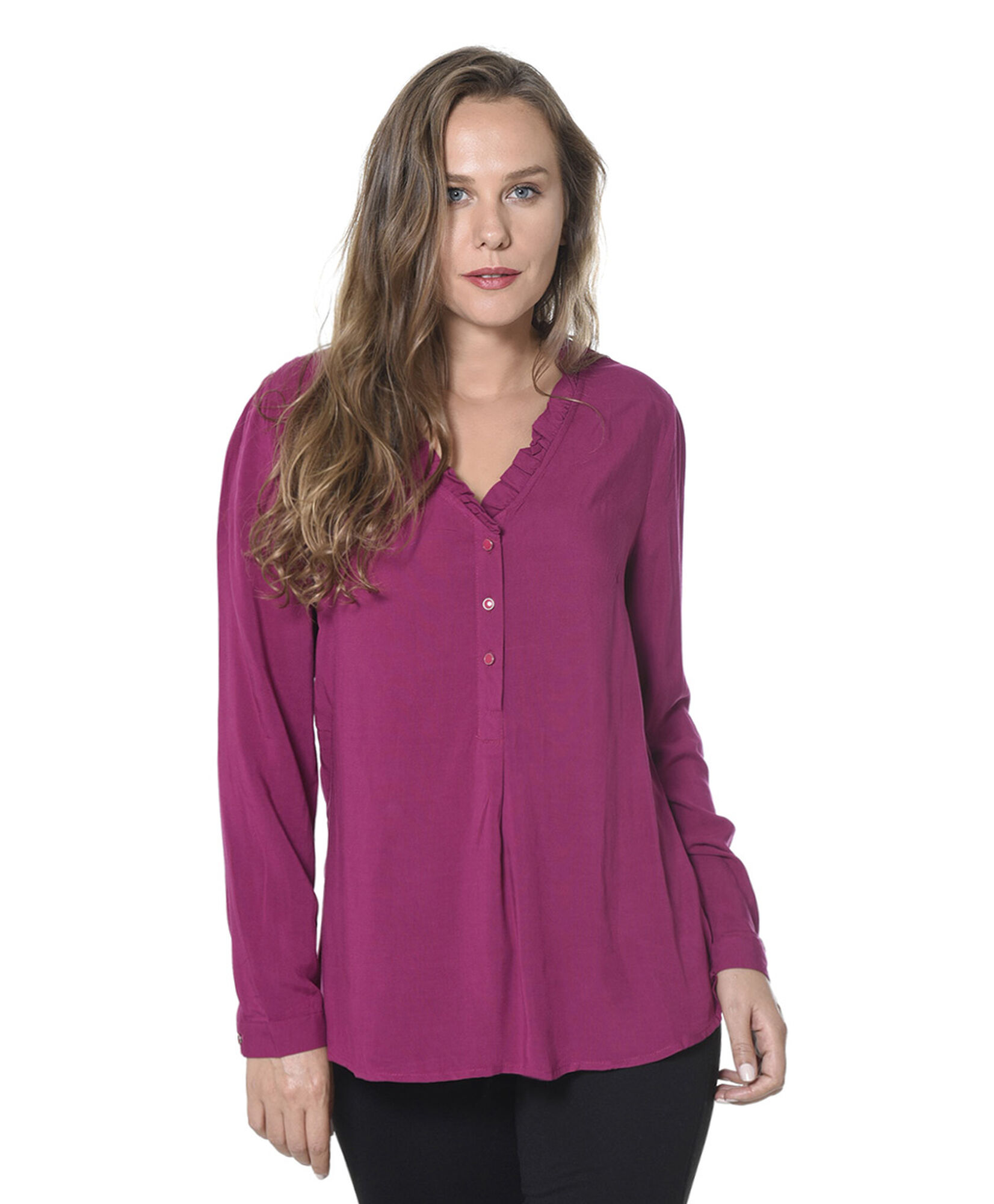Blusa cuello vuelitos Blusa cuello vuelitos