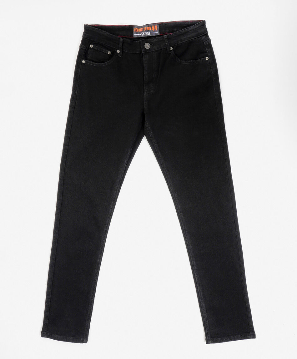Jeans hombre black skinny